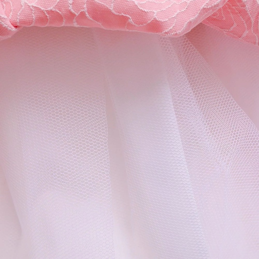 Luxury Floral Embroidered Birthday Wedding Princess Dress 5033 - Picture 8 of 8